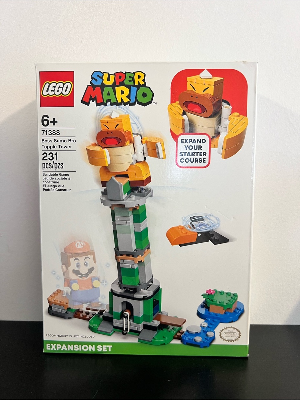 LEGO Super Mario Boss Sumo Bro Topple Tower Set 71388 NEW Sealed